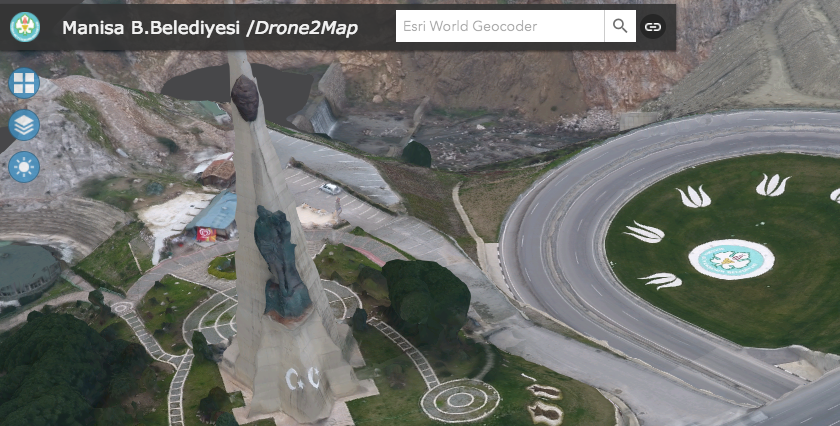 Drone2Map ile 3D haritalar üretmeye devam ediyoruz.